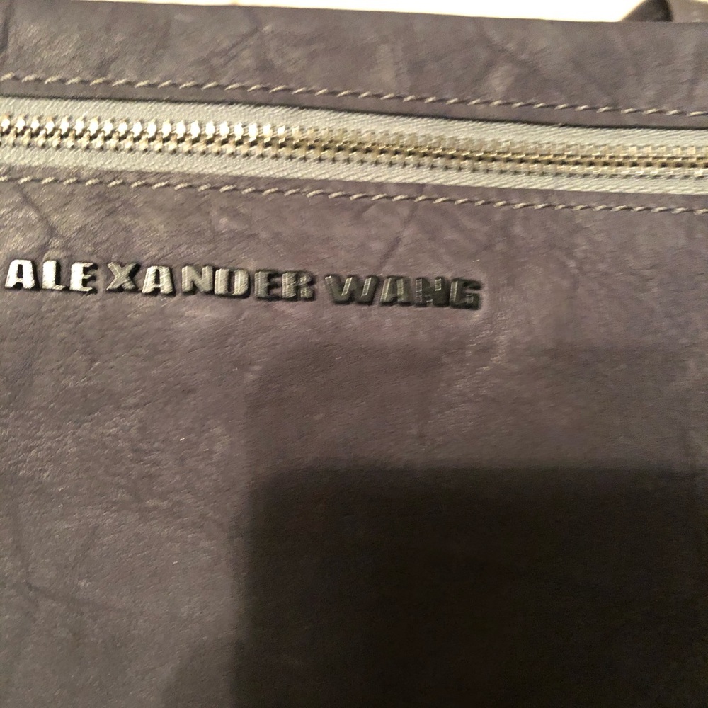 Alexander Wang grey leather handbag
